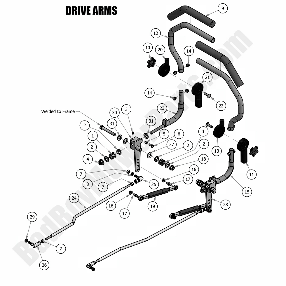 2018 Diesel - 1500cc - Drive Arms